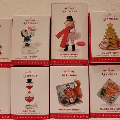 Lot 420: Assorted Hallmark Christmas Ornaments 