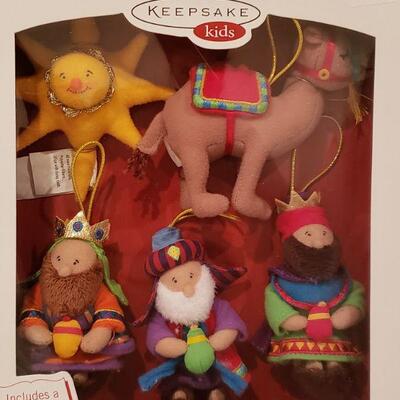 Lot 430: New Soft Hallmark Ornaments- 2 boxes
