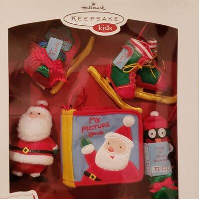 Lot 430: New Soft Hallmark Ornaments- 2 boxes