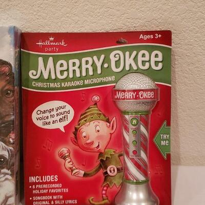Lot 439:  New Dog-opoly and Merry-Okee Microphone 