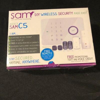 Lot 45 - SAM DIY Wireless Security System
