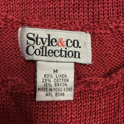 Style&co. CollectionÂ® Knit top MED YD#017-1120-00012