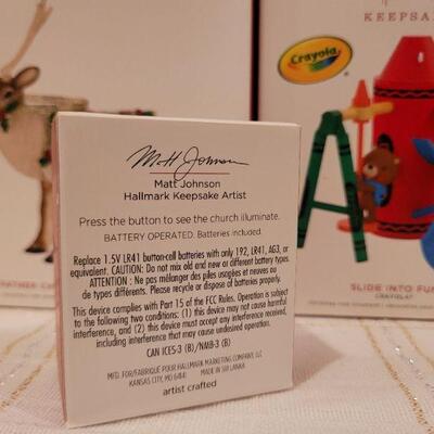 Lot 490: Assorted Hallmark Christmas Ornaments 