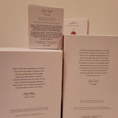 Lot 491: Assorted Hallmark Christmas Ornaments 