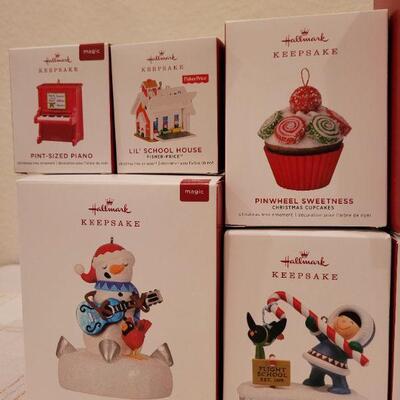 Lot 491: Assorted Hallmark Christmas Ornaments 