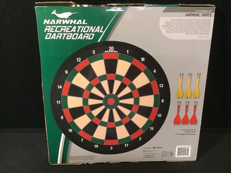 B44 Narwhal Dartboard