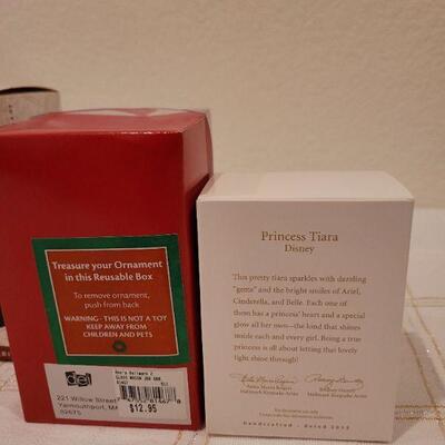 Lot 507: Assorted Hallmark Christmas Ornaments 