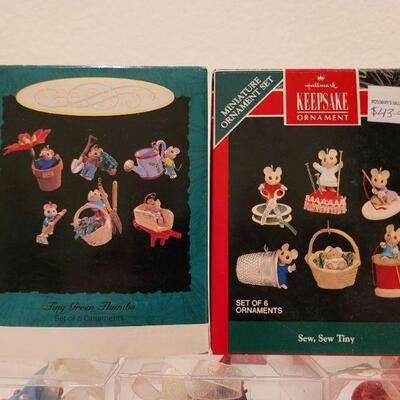 Lot 508: Assorted Hallmark and More Christmas Ornaments
