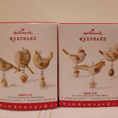 Lot 515: Hallmark 12 Days of Christmas Ornaments Full Set