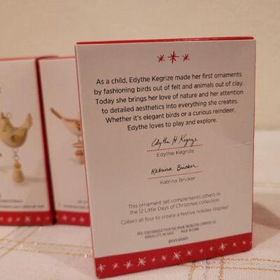 Lot 515: Hallmark 12 Days of Christmas Ornaments Full Set
