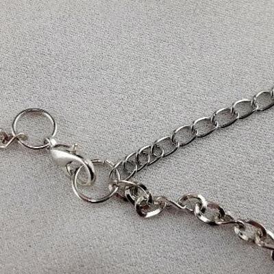 Blue Circles Necklace