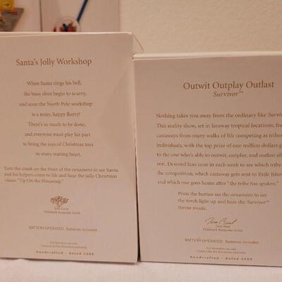 Lot 517: Assorted Hallmark Christmas Ornaments 