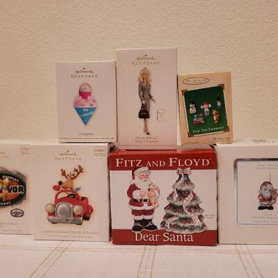 Lot 520: Assorted Hallmark Christmas Ornaments 