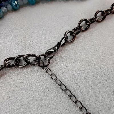 Blue Crystal Necklace