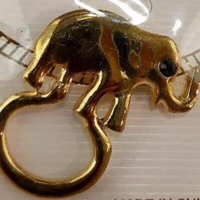 Elephant Eyeglass Holder Pin