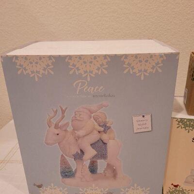 Lot 534: Assorted Dept 56 Snowbabies Christmas Figures 