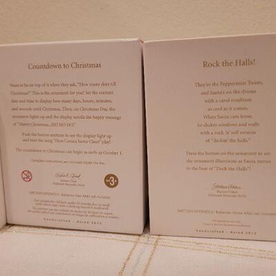 Lot 559: Assorted Hallmark Christmas Ornaments 