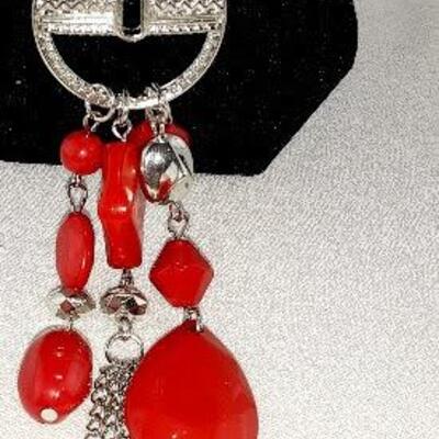 Red Drop Necklace