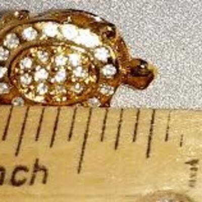 Golden Turtle Pin