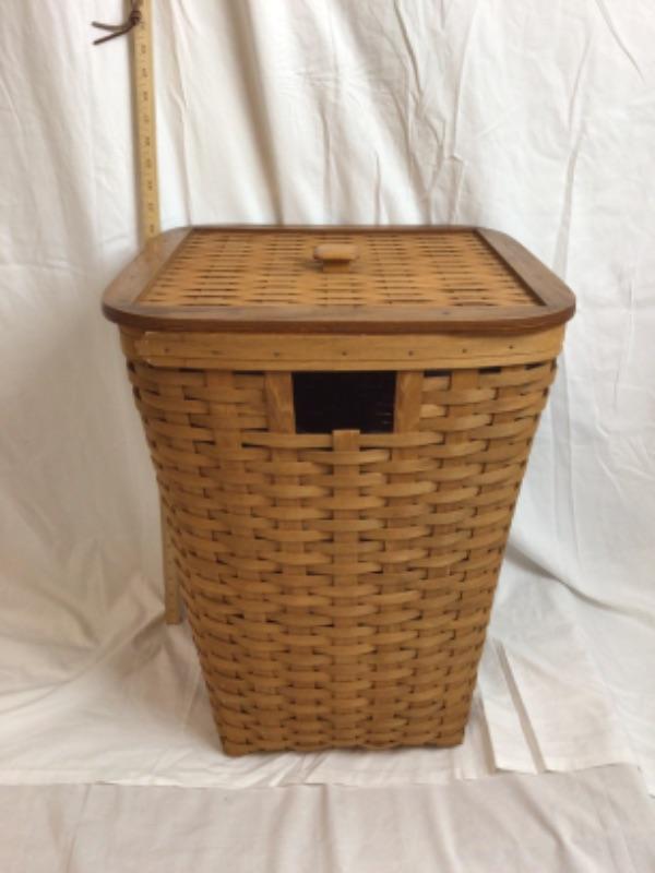X 386 Large Longaberger Hamper Basket