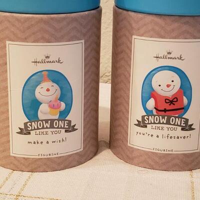 Lot 612: NEW Holiday Encouragement Snowmen