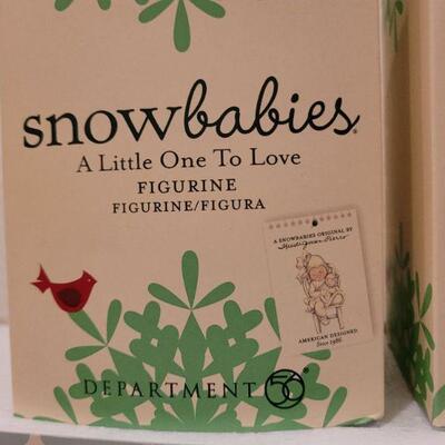 Lot 624: Assorted Dept 56 Snowbabies NATIVITY + Figures