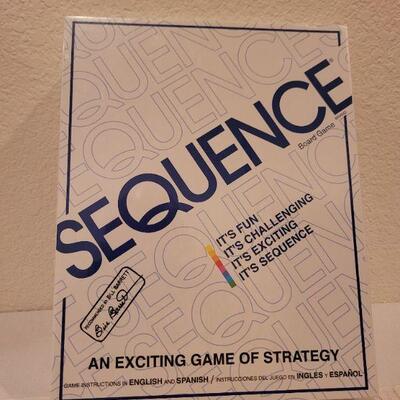Lot 628: Vintage SEQUENCE New Family Board Game