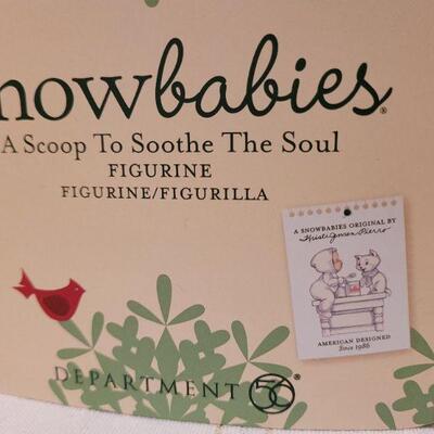 Lot 634: Assorted Dept 56 Snowbabies Christmas Figures 
