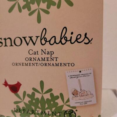 Lot 635: Assorted Dept 56 Snowbabies Christmas Figures 