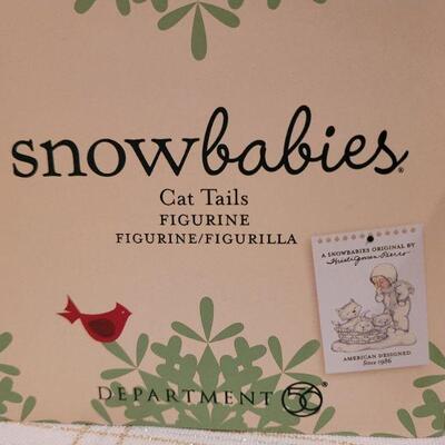 Lot 636: Assorted Dept 56 Snowbabies Christmas Figures 