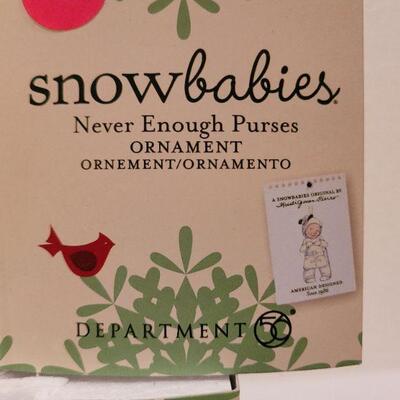 Lot 636: Assorted Dept 56 Snowbabies Christmas Figures 