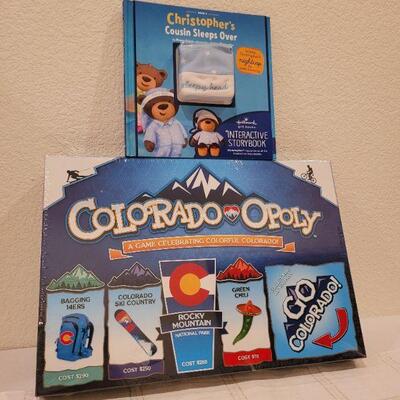 Lot 639: Colorado opoly + Children's Book