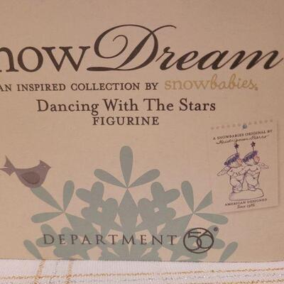 Lot 647: Assorted Dept 56 Snowbabies Christmas Figures 