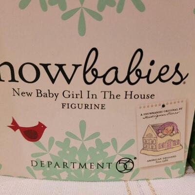 Lot 648: Assorted Dept 56 Snowbabies Christmas Figures 