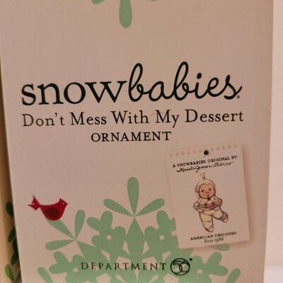 Lot 649: Assorted Dept 56 Snowbabies Christmas Figures 