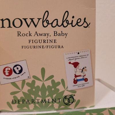 Lot 650: Assorted Dept 56 Snowbabies Christmas Figures 