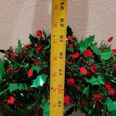 Lot 651: (2) 20" Christmas Wreaths