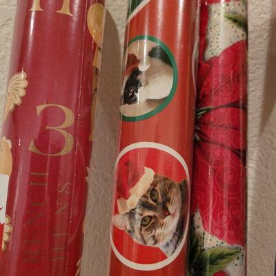 Lot 659: Assorted NEW Christmas Wrapping Paper