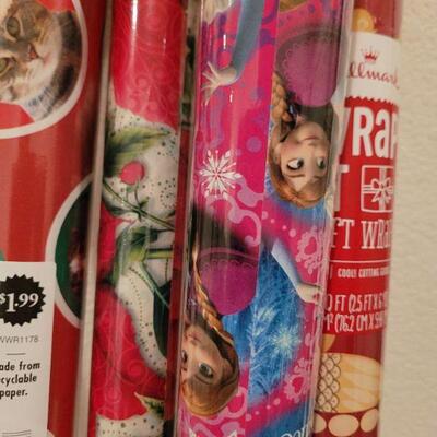 Lot 659: Assorted NEW Christmas Wrapping Paper