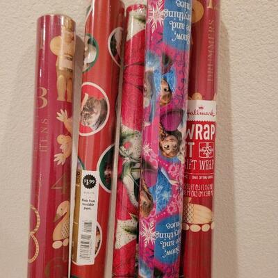 Lot 659: Assorted NEW Christmas Wrapping Paper