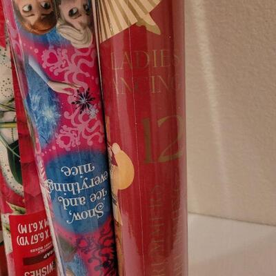 Lot 659: Assorted NEW Christmas Wrapping Paper