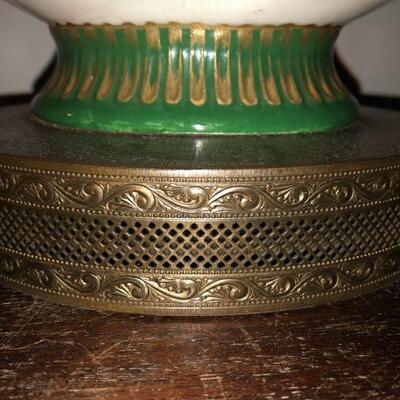 Vintage Hand Painted Limoges Table Lamp