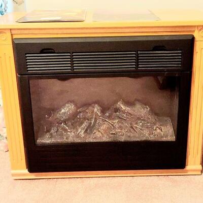 HEAT SURGE FAUX FIRE PLACE HEATER MADE IN AMERICA 