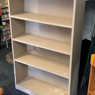 Lot 1 - Solid Wood Bookcase LOCAL PICK UP ONLY