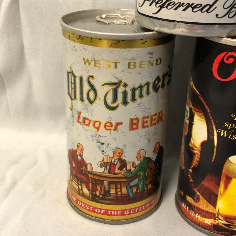 Lot 11 10 Vintage Pull Tab Beer Cans