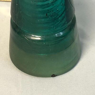 Lot 21 - Vintage Brookfield Glass Beehive Insulator