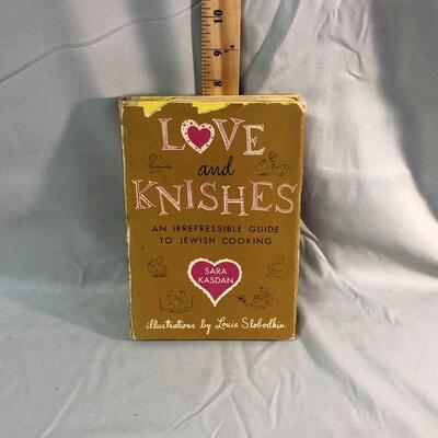 Lot 42 - 1959 7th Printing Love and Knishes Jewish Cookbook