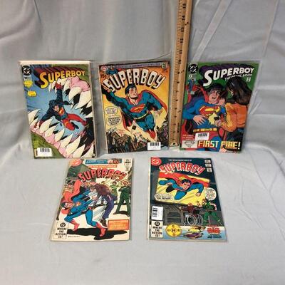 Lot 49 - 5 Superboy Comics