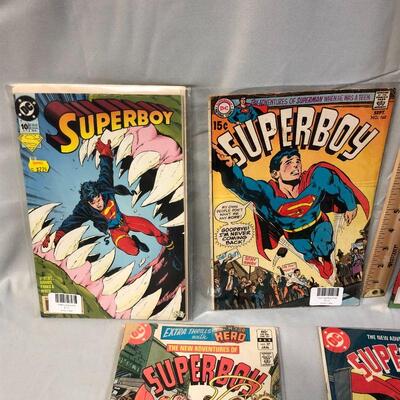 Lot 49 - 5 Superboy Comics
