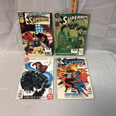 Lot 50 - 4 Superboy Comics